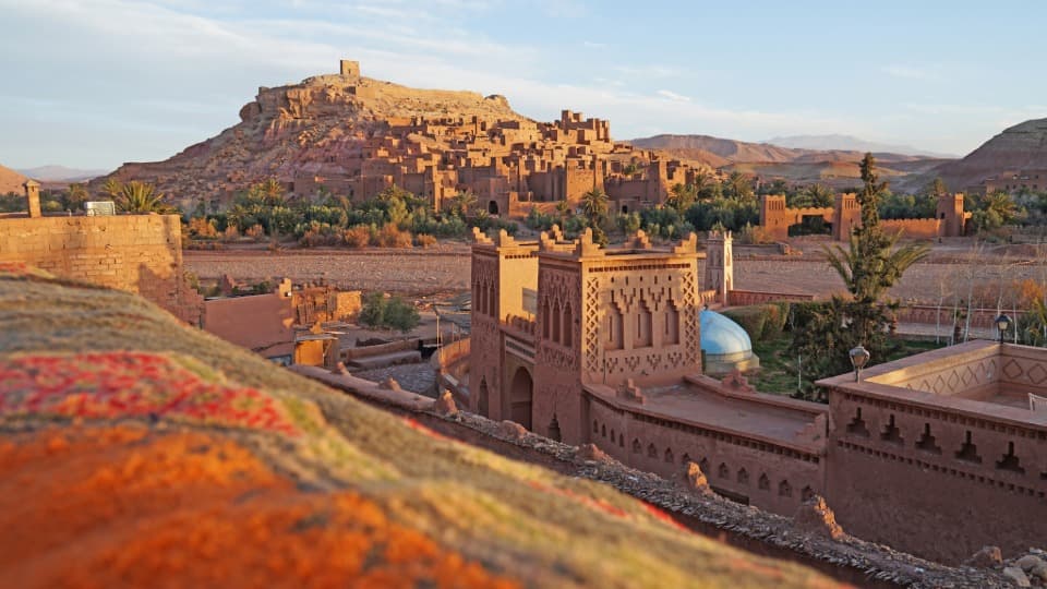 The historic town of Aït-Ben-Haddou, Marrakesh, Morocco