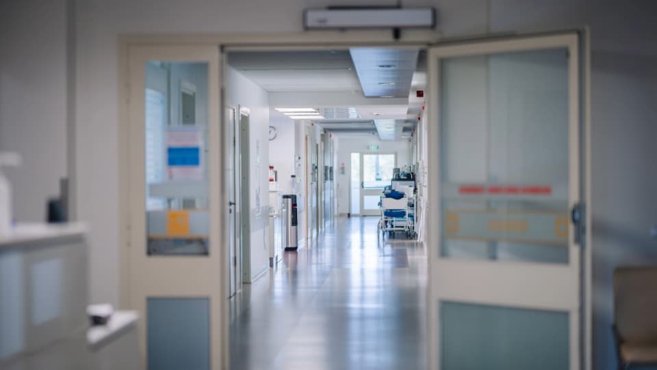 Modern hospital in Qatar