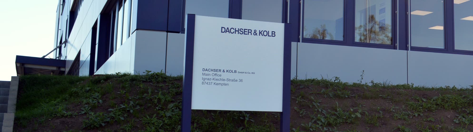 The DACHSER & KOLB office building and headquarters on Ignaz-Kiechle-Straße in Kempten, Allgäu.
