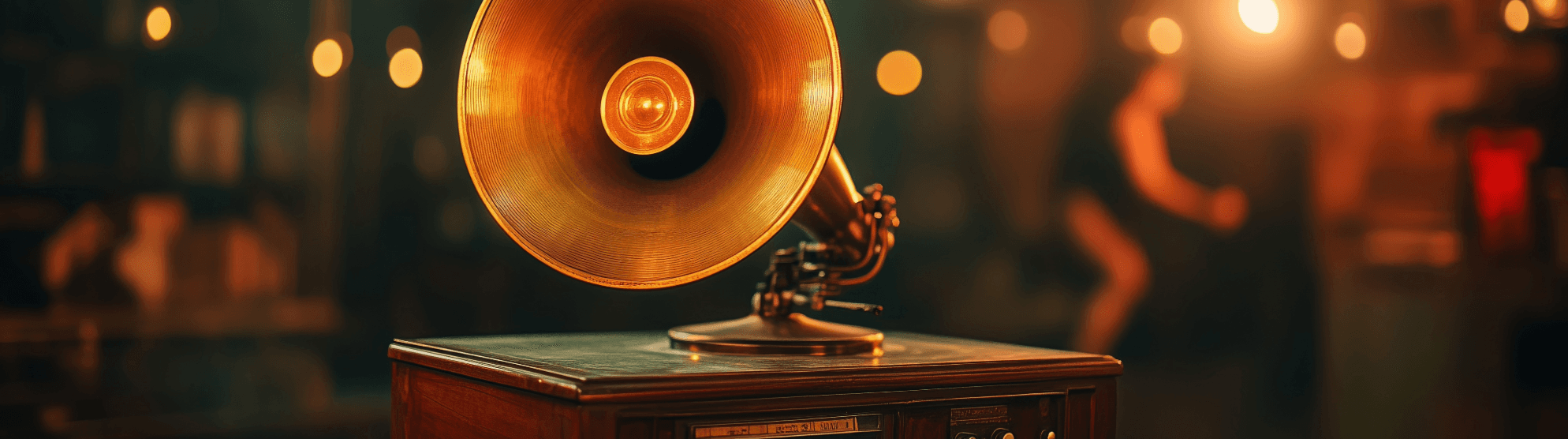 Grammophon in stilvoller Umgebung – Motiv für „Antiquitäten und Kunst sicher transportieren