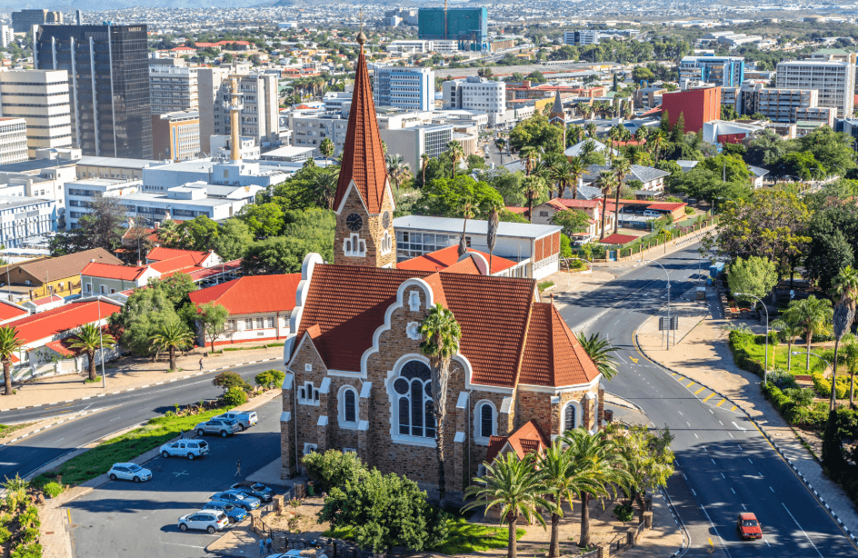 Major city in Namibia