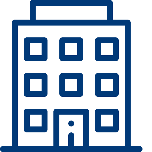 Icon of a building symbolizing choosing the right provider